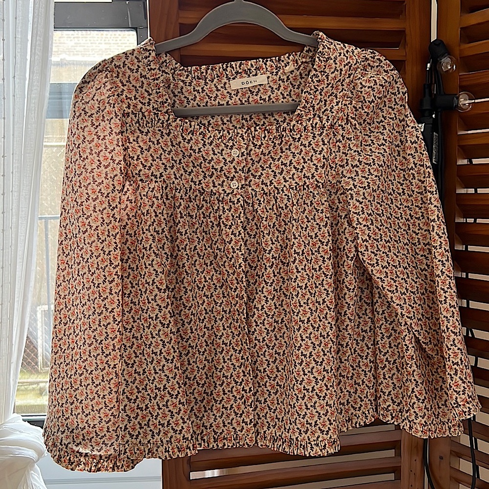 DOEN Square Neckline Blouse